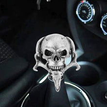 Load image into Gallery viewer, Universal Vehicle Car Creative Skull Double Heads Shaped Shifter Cover Manual Automatic Gear Shift Knob, Double Heads Shaped (Bronze), Double Heads Shaped (Beige), Double Heads Shaped (Silver)
