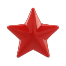 Load image into Gallery viewer, Star Pattern Car Metal Body Decorative Sticker, Star Pattern (Red), Star Pattern (Silver)