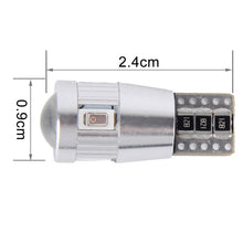 Load image into Gallery viewer, 2 PCS T10 3W 6 SMD-5630 LEDs Error-Free Canbus Car Clearance Lights Lamp, DC 12V, 6 SMD-5630 LEDs
