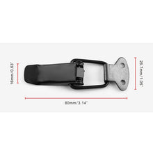 Load image into Gallery viewer, EA059 2 PCS Car Modification Accessories Universal Iron Bumper Safety Fixed Buckle, Size: 26.7 x 80mm, 26.7 x 80mm