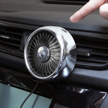 Load image into Gallery viewer, Multi-function Portable Car Air Outlet Sucker Electric Cooling Fan, Multi-function (Black), Multi-function (Silver)