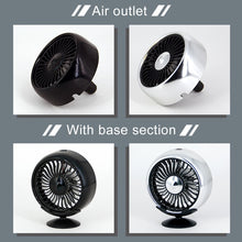 Load image into Gallery viewer, Multi-function Portable Car Air Outlet Sucker Electric Cooling Fan, Multi-function (Black), Multi-function (Silver)