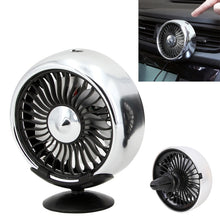 Load image into Gallery viewer, Multi-function Portable Car Air Outlet Sucker Electric Cooling Fan, Multi-function (Black), Multi-function (Silver)