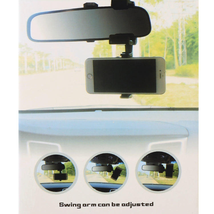 Portable Car Rearview Mirror Mobile Phone Bracket, Mirror Mobile Phone Bracket
