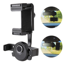 Load image into Gallery viewer, Portable Car Rearview Mirror Mobile Phone Bracket, Mirror Mobile Phone Bracket