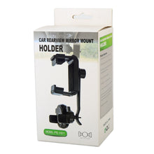 Load image into Gallery viewer, Portable Car Rearview Mirror Mobile Phone Bracket, Mirror Mobile Phone Bracket