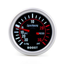 Load image into Gallery viewer, 52mm 12V Universal Car Modified LED White Light Turbo Boost Gauge, White Light