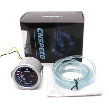 Load image into Gallery viewer, 52mm 12V Universal Car Modified LED White Light Turbo Boost Gauge, White Light