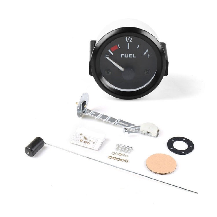 52mm 12V Universal Car Modified Fuel Level Gauge with Oil Float, Fuel Level Gauge