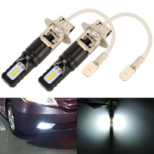 Load image into Gallery viewer, 2 PCS H3 DC12V / 4.5W / 6000K / 360LM Car LED Fog Light with 6 CSP Lamp Beads, White Light, H3 (Black), H3 (Silver)