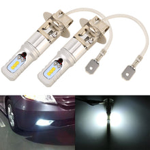 Load image into Gallery viewer, 2 PCS H3 DC12V / 4.5W / 6000K / 360LM Car LED Fog Light with 6 CSP Lamp Beads, White Light, H3 (Black), H3 (Silver)