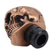 Load image into Gallery viewer, Universal Skull Head Shape Resin ABS Manual or Automatic Gear Shift Knob Fit for All Car, Gear Shift Knob 9