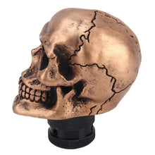 Load image into Gallery viewer, Universal Skull Head Shape Resin ABS Manual or Automatic Gear Shift Knob Fit for All Car, Gear Shift Knob 9