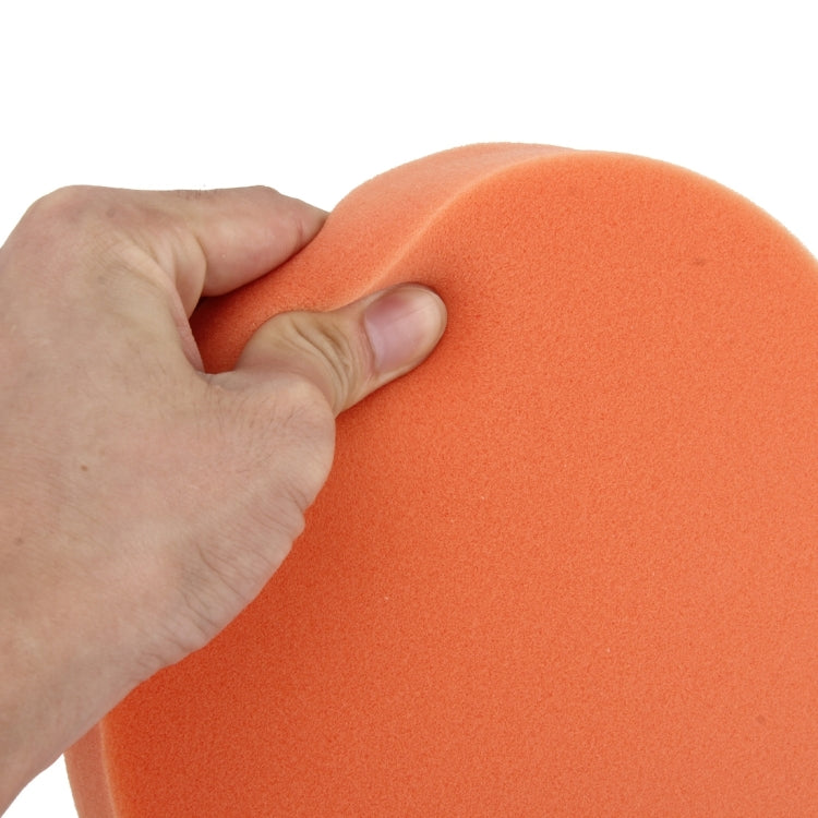 2 PCS Car Wax Sponge Round Shape Sponge High-density Waxing Sponge，Size:18.5 x 18.5cm, 18.5 x 18.5cm