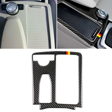 Load image into Gallery viewer, Car German Flag Carbon Fiber Left Drive Gear Position Panel Decorative Sticker for Mercedes-Benz W204 2007-2013 / W212 2010-2012 , Left Drive Gear Position (German Flag)