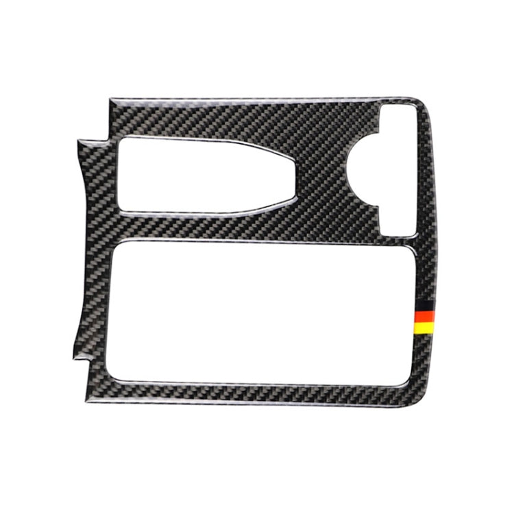 Car German Flag Carbon Fiber Left Drive Gear Position Panel Decorative Sticker for Mercedes-Benz W204 2007-2013 / W212 2010-2012 , Left Drive Gear Position (German Flag)