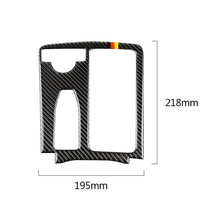 Load image into Gallery viewer, Car German Flag Carbon Fiber Left Drive Gear Position Panel Decorative Sticker for Mercedes-Benz W204 2007-2013 / W212 2010-2012 , Left Drive Gear Position (German Flag)