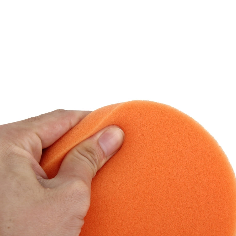 2 PCS Car Wax Sponge Round Shape Sponge High-density Waxing Sponge，Size:12.5 x 12.5cm, 12.5 x 12.5cm