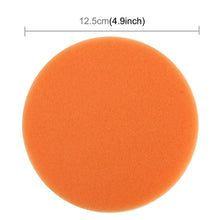 Load image into Gallery viewer, 2 PCS Car Wax Sponge Round Shape Sponge High-density Waxing Sponge，Size:12.5 x 12.5cm, 12.5 x 12.5cm