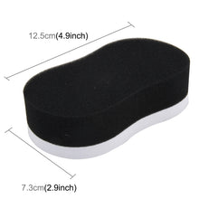 Load image into Gallery viewer, Car Wax Sponge 8- Word Shape Sponge High-density Waxing Sponge