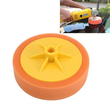 Load image into Gallery viewer, Polishing Disc Car Polishing Machine Dedicated Sponge Wheel Wax Polishing Sponge Decontamination Sponge,Screw Hole Diameter:16mm, 16mm