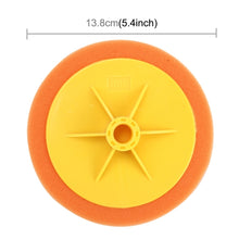 Load image into Gallery viewer, Polishing Disc Car Polishing Machine Dedicated Sponge Wheel Wax Polishing Sponge Decontamination Sponge,Screw Hole Diameter:16mm, 16mm
