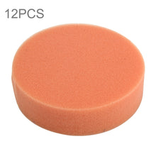 Load image into Gallery viewer, 12 PCS Car Wax Sponge Round Sponge High-density Sponge,Size:9.8*9.8cm, 9.8*9.8cm