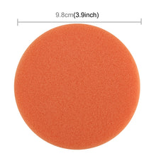 Load image into Gallery viewer, 12 PCS Car Wax Sponge Round Sponge High-density Sponge,Size:9.8*9.8cm, 9.8*9.8cm