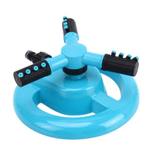 Load image into Gallery viewer, Garden Automatic Rotating Nozzle 360 Degree Rotary Automatic Sprinkler Garden Lawn Watering Nozzle,Applicable for 1/2 inch Water Pipes(Blue), 360 Degree Automatic Sprinkling 2
