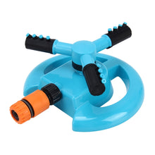 Load image into Gallery viewer, Garden Automatic Rotating Nozzle 360 Degree Rotary Automatic Sprinkler Garden Lawn Watering Nozzle,Applicable for 1/2 inch Water Pipes(Blue), 360 Degree Automatic Sprinkling 2
