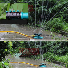 Load image into Gallery viewer, Garden Automatic Rotating Nozzle 360 Degree Rotary Automatic Sprinkler Garden Lawn Watering Nozzle,Applicable for 1/2 inch Water Pipes(Blue), 360 Degree Automatic Sprinkling 2