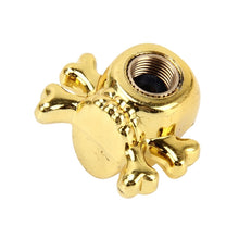 Load image into Gallery viewer, 4 PCS Universal Skull Shape Gas Cap Mouthpiece Cover Gas Cap Tire Cap Car Motor Bicycle Tire Valve Caps, Skull Shape