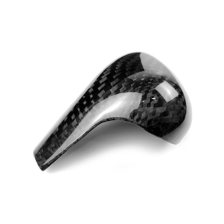 For Left Driving Universal Carbon Fiber Car Gear Shift Knob Modified Shifter Lever Knob for AUDI A4 / A5 / A6 / A7 / Q5 Q7, A7 / Q5 Q7
