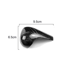 Load image into Gallery viewer, For Left Driving Universal Carbon Fiber Car Gear Shift Knob Modified Shifter Lever Knob for AUDI A4 / A5 / A6 / A7 / Q5 Q7, A7 / Q5 Q7
