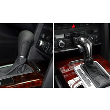 Load image into Gallery viewer, For Left Driving Universal Carbon Fiber Car Gear Shift Knob Modified Shifter Lever Knob for AUDI A4 / A5 / A6 / A7 / Q5 Q7, A7 / Q5 Q7