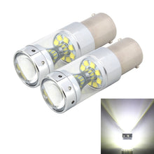 Load image into Gallery viewer, 2 PCS 1156 60W 1200 LM 6000K Car Auto Brake Lights Turn Light Backup Light with 12 CREE XB-D Lamps, DC 12V, 1156