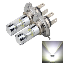 Load image into Gallery viewer, 2 PCS H4 60W 1200 LM 6000K Car Fog Lights with 12 CREE XB-D LED Lamps, DC 12V, H4