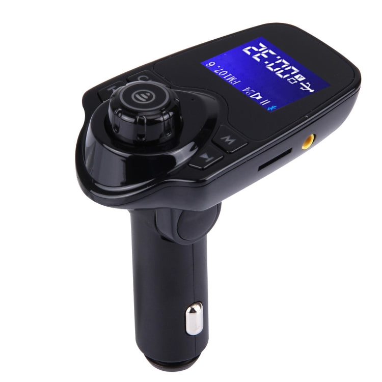 T11 Bluetooth FM Transmitter Car MP3 Player with LED Display, Support Double USB Charge & Handsfree & TF Card & U Disk Music Play Function, T11