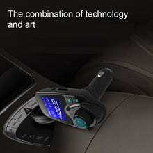 Load image into Gallery viewer, T11 Bluetooth FM Transmitter Car MP3 Player with LED Display, Support Double USB Charge &amp; Handsfree &amp; TF Card &amp; U Disk Music Play Function, T11