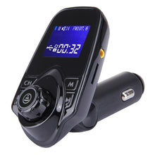 Load image into Gallery viewer, T11 Bluetooth FM Transmitter Car MP3 Player with LED Display, Support Double USB Charge &amp; Handsfree &amp; TF Card &amp; U Disk Music Play Function, T11