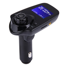 Load image into Gallery viewer, T11 Bluetooth FM Transmitter Car MP3 Player with LED Display, Support Double USB Charge &amp; Handsfree &amp; TF Card &amp; U Disk Music Play Function, T11