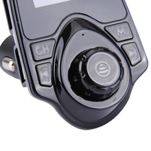 Load image into Gallery viewer, T11 Bluetooth FM Transmitter Car MP3 Player with LED Display, Support Double USB Charge &amp; Handsfree &amp; TF Card &amp; U Disk Music Play Function, T11