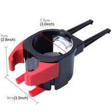 Load image into Gallery viewer, SHUNWEI SD-1027 Car Auto Multi-functional ABS Air Vent Drink Holder Bottle Cup Holder Phone Holder Mobile Mount, SD-1027(Black), SD-1027(Green), SD-1027(Red)