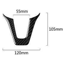 Load image into Gallery viewer, Car Carbon Fiber Steering Wheel Decorative Sticker for Mercedes-Benz, Steering Wheel