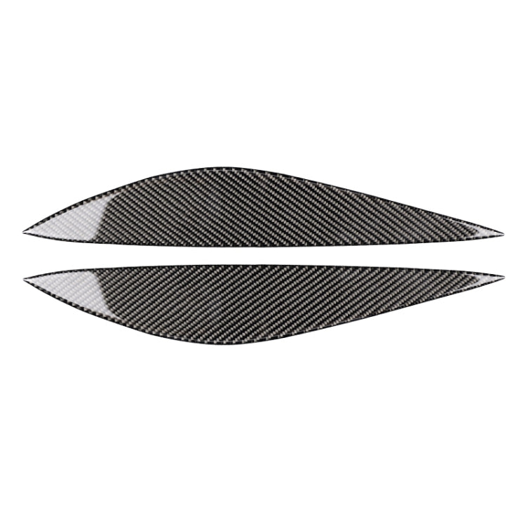 Car Carbon Fiber Light Eyebrow for Mercedes-Benz W204 Pre-Facelift 2008-2011, For Mercedes-Benz W204