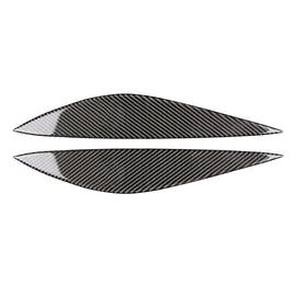 Car Carbon Fiber Light Eyebrow for Mercedes-Benz W204 Pre-Facelift 2008-2011, For Mercedes-Benz W204