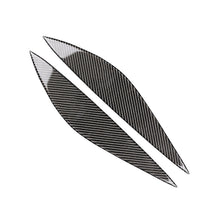 Load image into Gallery viewer, Car Carbon Fiber Light Eyebrow for Mercedes-Benz W204 Pre-Facelift 2008-2011, For Mercedes-Benz W204