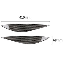 Load image into Gallery viewer, Car Carbon Fiber Light Eyebrow for Mercedes-Benz W204 Pre-Facelift 2008-2011, For Mercedes-Benz W204