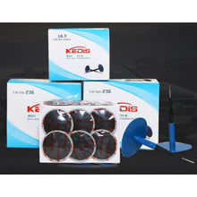 Load image into Gallery viewer, 24 PCS 4mm Mushroom Nail-tyre Film Tyre Cold Patch Film Rubber Tire Repair Kit, 4mm