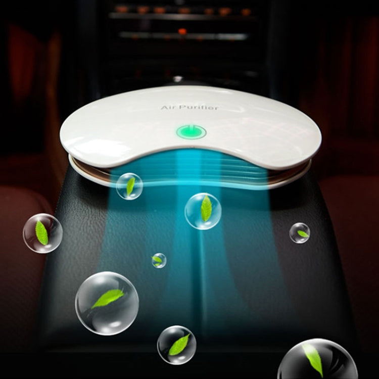 BL-001 Car / Household Smart Touch Control Air Purifier Negative Ions Air Cleaner, BL-001(Black), BL-001(White)